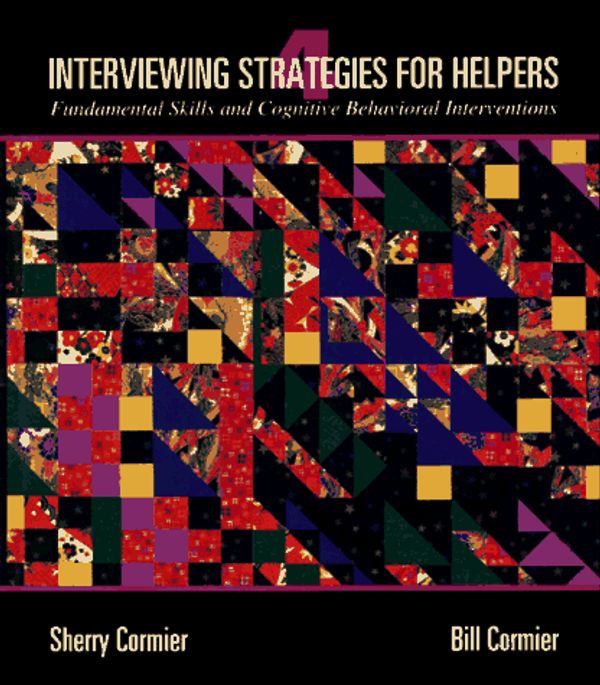 Cover Art for 9780534349165, Interviewing Strategies for Helpers by William H. Cormier, L.Sherilyn Cormier