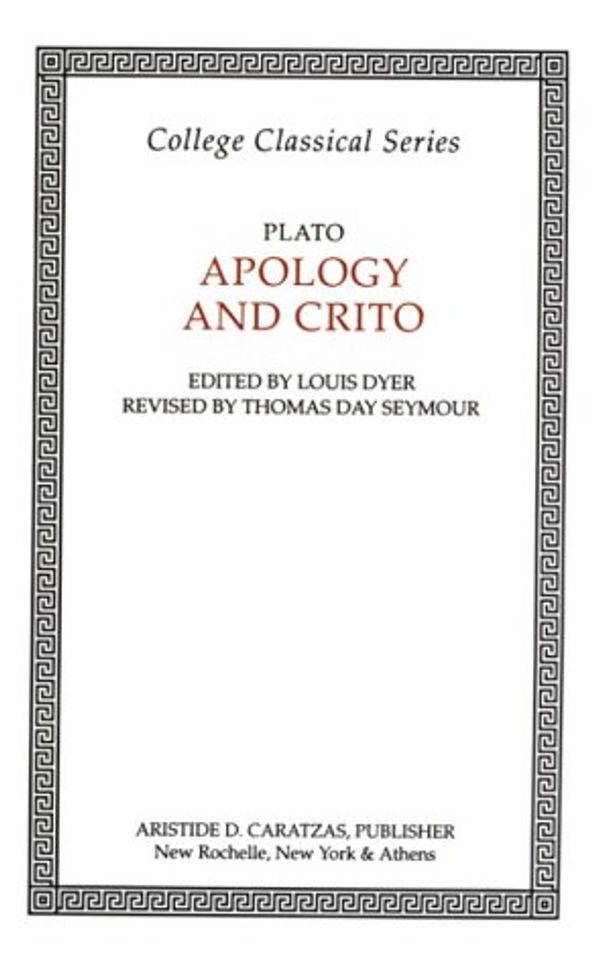 Cover Art for 9780892413454, Apology by Plato