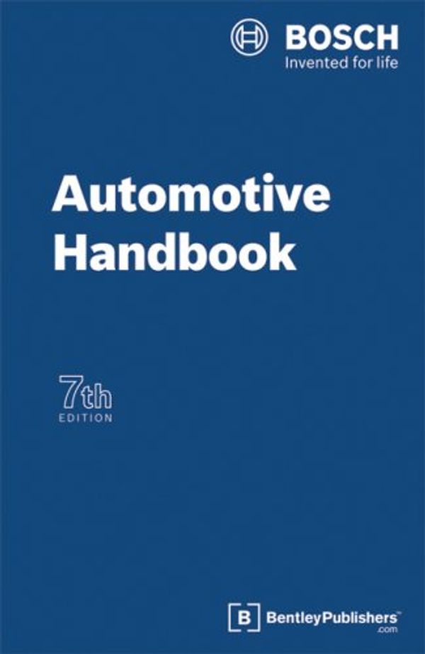 Cover Art for 9780837615400, BOSCH Automotive Handbook by Robert Bosch Gmbh