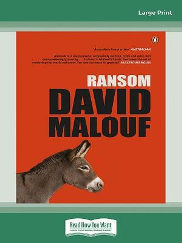 Cover Art for 9780369386755, Ransom by David Malouf