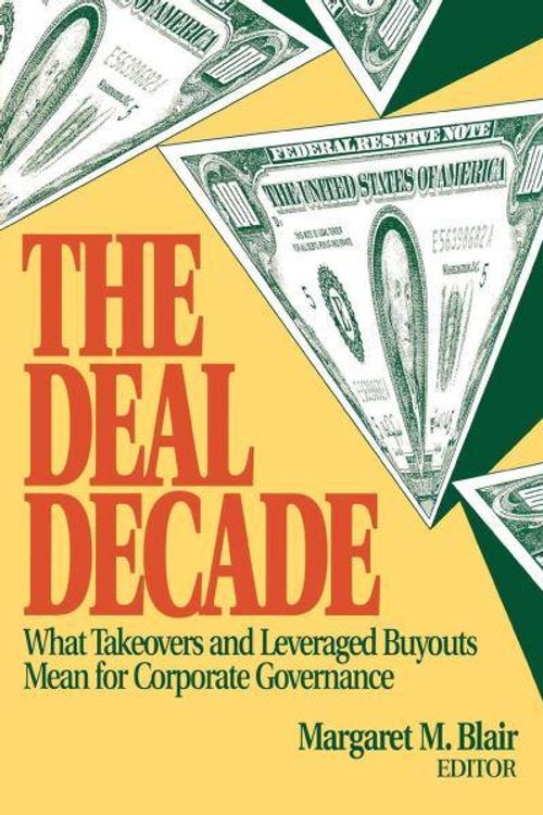 Cover Art for 9780815709459, The Deal Decade by Margaret M. Blair