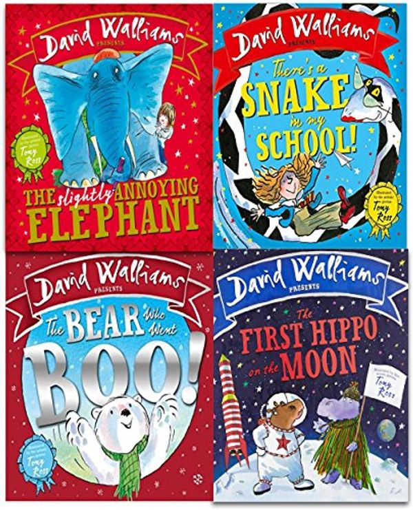 Cover Art for 9789526530727, Deluxe Hardback David Walliams Children Picture Book Collection 4 Books Illustrated by Tony Ross by David Walliams