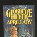 Cover Art for 9780515060041, April Lady by Georgette Heyer