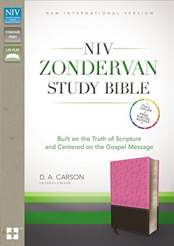 Cover Art for 9780310444770, NIV, Zondervan Study Bible, Imitation Leather, Pink/Brown, Indexed: Built on the Truth of Scripture and Centered on the Gospel Message by Various