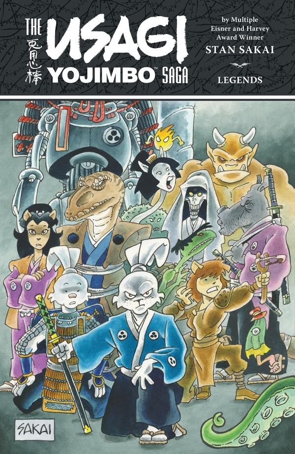 Cover Art for 9781506703237, The Usagi Yojimbo Saga: Legends by Stan Sakai