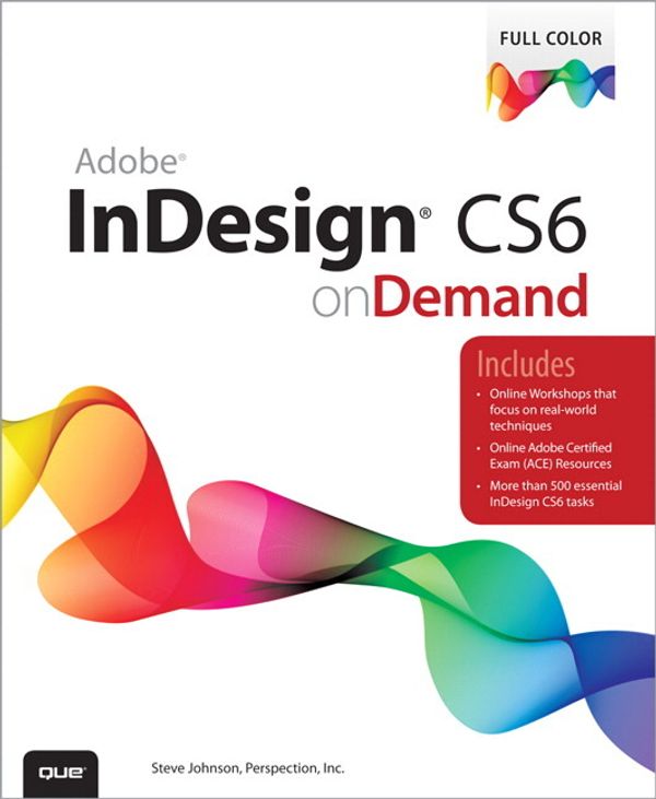 Cover Art for 9780789749345, Adobe InDesign CS6 on Demand by Inc. Perspection