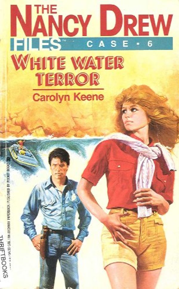 Cover Art for B00EB9Z91G, White Water Terror (Nancy Drew Files Book 6) by Carolyn Keene