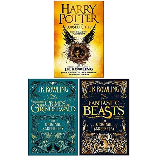 Cover Art for 9789123962839, Harry Potter and the Cursed Child Parts One and Two, The Crimes of Grindelwald, Fantastic Beasts and Where to Find Them by J.K. Rowling 3 Books Collection Set by J.k. Rowling