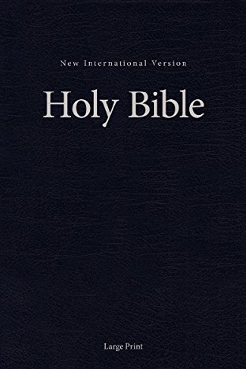 Cover Art for 9781563204463, NIV Holy Bible, Large Print by Zondervan
