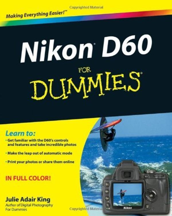 Cover Art for 9780470385388, Nikon D60 For Dummies by Julie Adair King