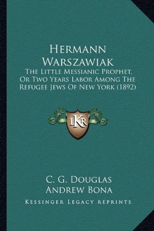 Cover Art for 9781164668237, Hermann Warszawiak by C G. Douglas