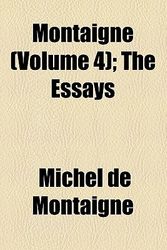 Cover Art for 9780217318815, Montaigne by Michel de Montaigne
