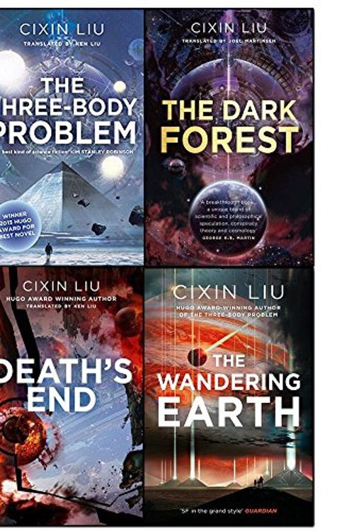 Cover Art for 9789123655397, cixin liu three body problem 4 books collection set (the three-body problem, the dark forest, death's end, the wandering earth) by Cixin Liu