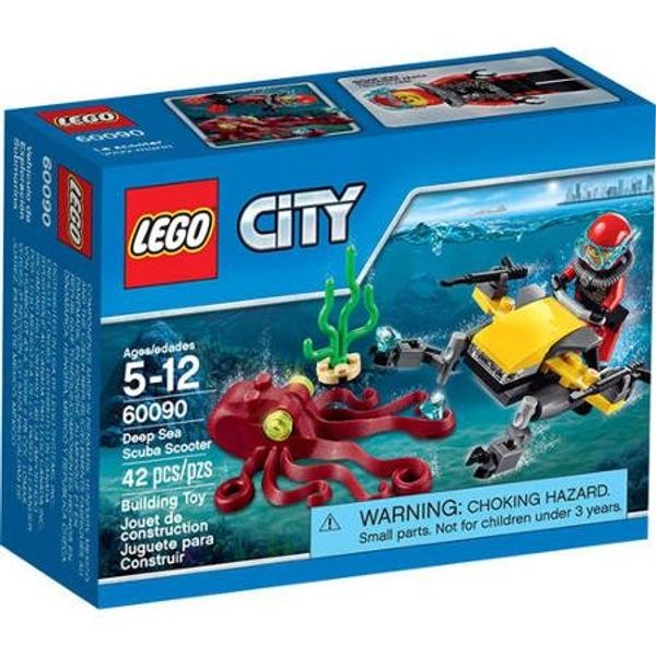 Cover Art for 0673419230834, Deep Sea Scuba Scooter Set 60090 by LEGO