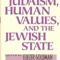 Cover Art for 9780674487758, Judaism, Human Values, and the Jewish State by Yeshayahu Leibowitz