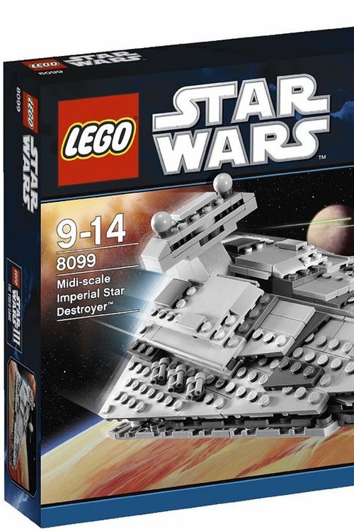 Cover Art for 0673419129145, Midi-scale Imperial Star Destroyer Set 8099 by LEGO