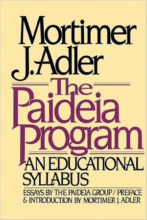 Cover Art for 9780020130406, The Paideia Programme by Mortimer J. Adler
