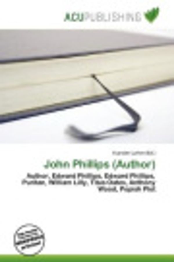 Cover Art for 9786134975209, John Phillips (Author) by Evander Luther