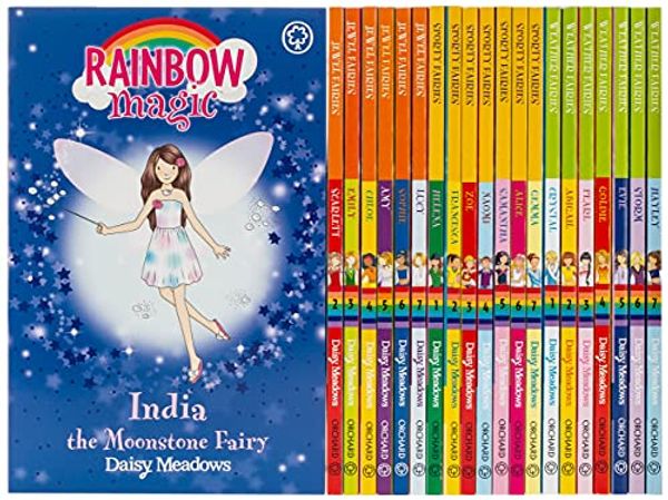 Cover Art for 9781408361214, Rainbow Magic The Magical Adventure Collection 21 Books Set Including 3 Series by Daisy Meadows (Weather Fairies, Jewel Fairies & Sporty Fairies) by Daisy Meadows