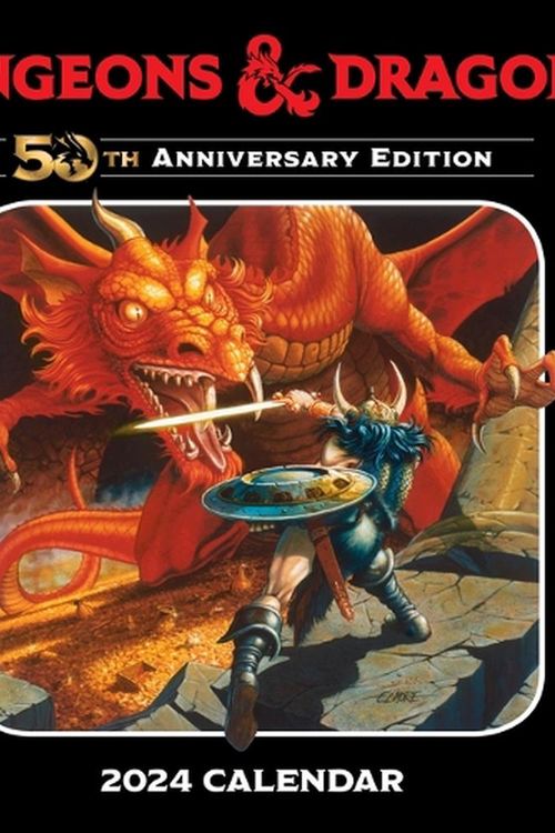 Cover Art for 9781524883782, Dungeons & Dragons 2024 Wall Calendar: 50th Anniversary Edition by Wizards of the Coast