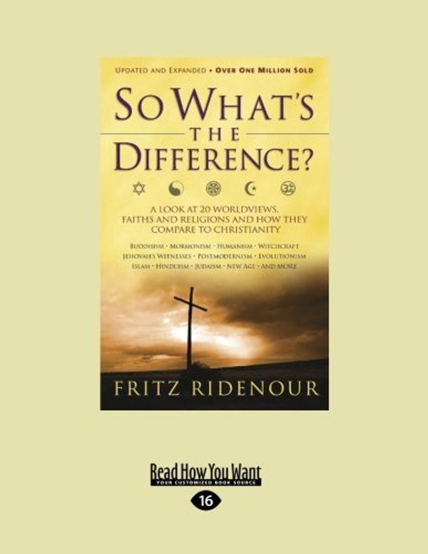 Cover Art for 9781459607071, So What's the Difference? by Fritz Ridenour