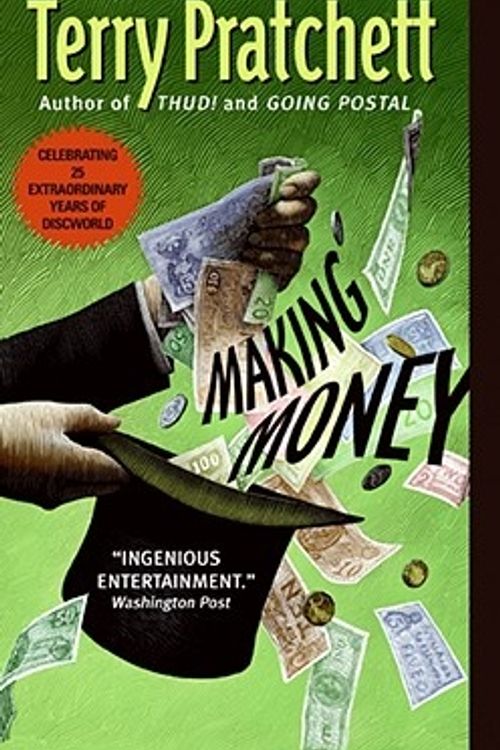 Cover Art for 9780061161650, Making Money by Terry Pratchett