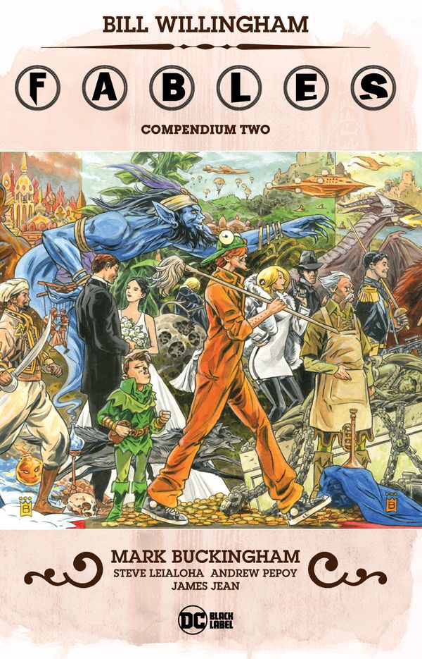 Cover Art for 9781779509444, Fables Compendium Two by Bill Willingham