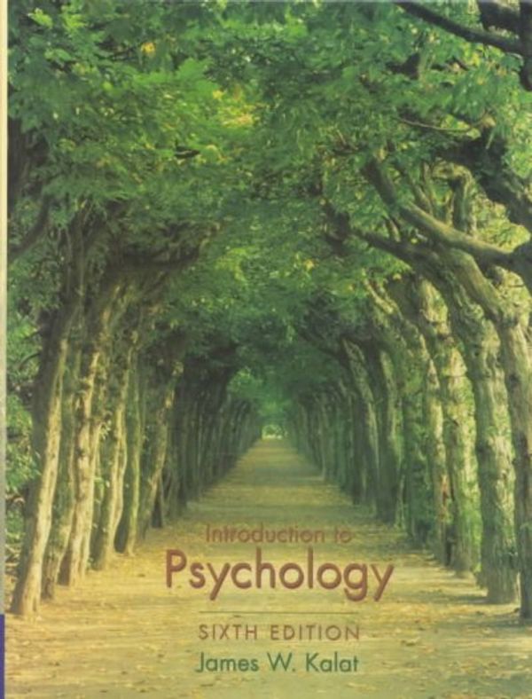 Cover Art for 9780534539986, Introduction to Psychology by James W. Kalat
