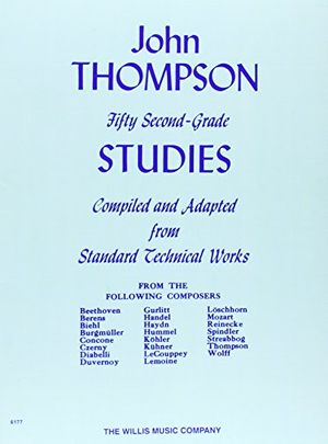 Cover Art for 9780711960206, JOHN THOMPSON'S MODERN COURSE FOR PIANO FIFTY SECOND GRADE STUDIES PF by Willis Music