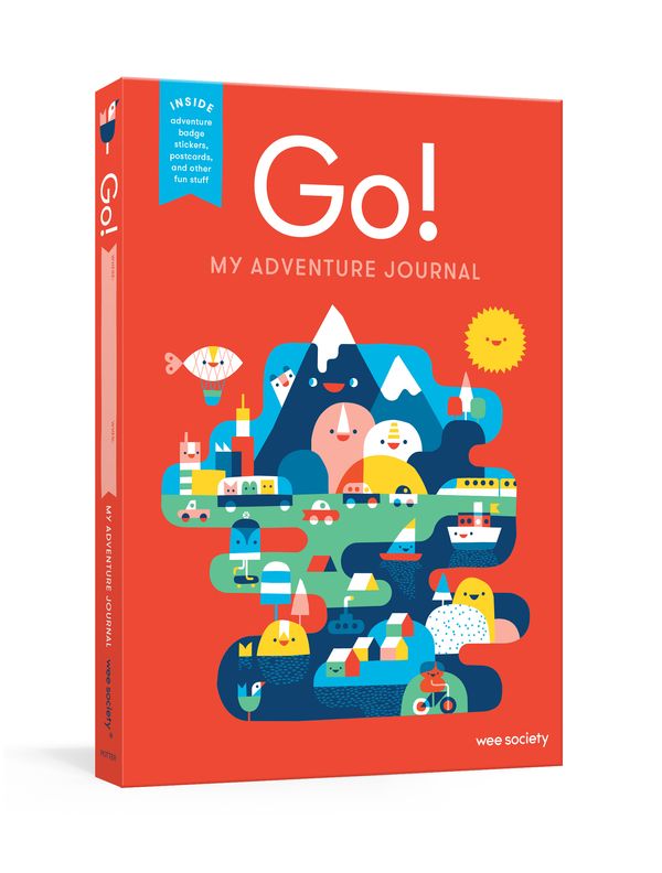 Cover Art for 9781524763022, Go! (Red): My Adventure Journal by Wee Society