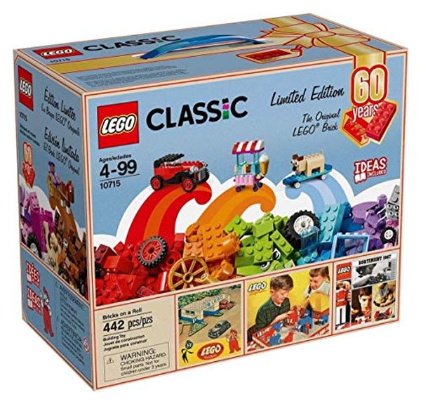 Cover Art for 0673419294096, LEGO Classic Bricks on a Roll 10715 - 60th Anniversary Limited Edition - 442 Pieces Exclusive by LEGO