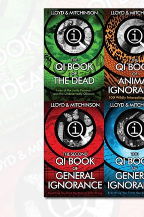 Cover Art for 9785475461532, QI Books Collection John Lloyd & Mitchinson 4 Books Bundle (The QI Book of General Ignorance, The Second QI Book of General Ignorance, The QI Book of Animal Ignorance, QI: The Book of the Dead) by John Lloyd