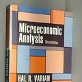 Cover Art for 9780393960266, Microeconomic Analysis by Hal R. Varian