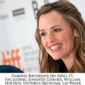 Cover Art for 9781240998227, Famous Birthdays on April 17, Including Jennifer Garner, William Holden, Victoria Beckham, Liz Phair and More by Victoria Hockfield