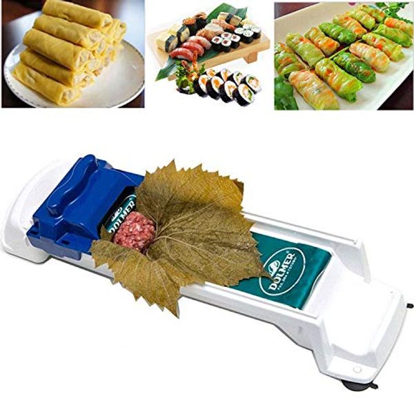 Cover Art for 6225060304996, AUOKER Dolma Roller, Sushi Roller Meat Rolling Tool for Beginners and Children Stuffed Grape & Cabbage Leaves, Rolling Meat and Vegetable - Kitchen DIY Sushi Maker Meat Sarma Rolling Tool Machine by 