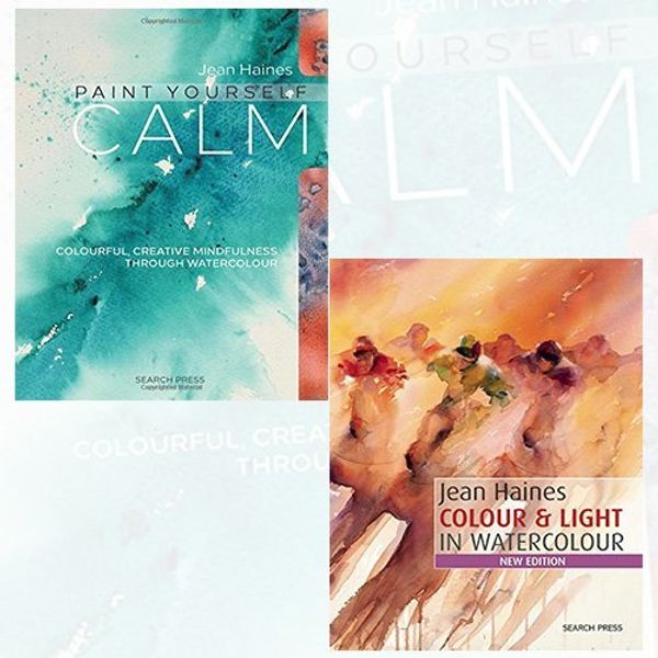 Cover Art for 9789123469628, Jean Haines Collection 2 Books Bundle (Paint Yourself Calm: Colourful, Creative Mindfulness Through Watercolour, Colour & Light in Watercolour) by Jean Haines