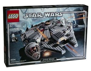 Cover Art for 0673419034098, Millennium Falcon Set 4504 by LEGO