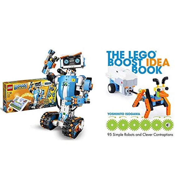 Cover Art for B08PG7Y5P1, LEGO 17101 Boost Creative Toolbox Robotics Kit, 5 in 1 App Controlled Building Model & The Lego Boost Idea Book: 95 Simple Robots and Hints for Making More! by Unknown