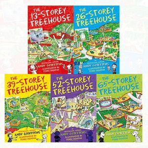 Cover Art for 9789123491537, Treehouse Books Collection Andy Griffiths 4 Books Bundle (The 65-Storey Treehouse, The 52-Storey Treehouse, The 39-Storey Treehouse, The 13-Storey Treehouse) by Andy Griffiths