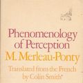 Cover Art for 9780710009944, Phenomenology of Perception by Maurice Merleau-Ponty