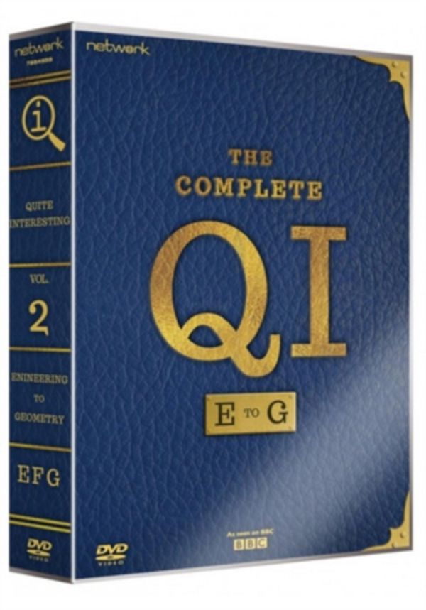 Cover Art for 5027626455644, QI: E to G [DVD] by Network