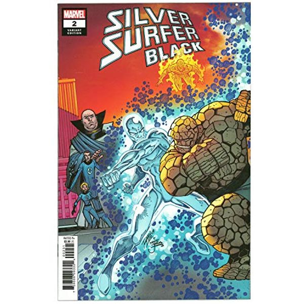 Cover Art for B07ZXM9ZQ6, Silver Surfer Black #2 Ron Lim Variant by Donny Cates