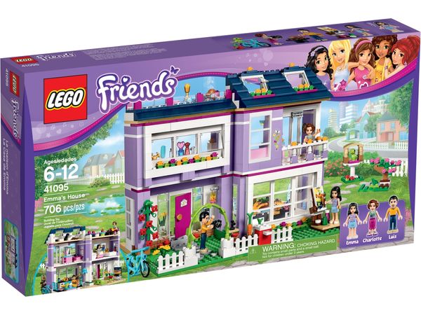 Cover Art for 5702015346757, Emma's House Set 41095 by Lego