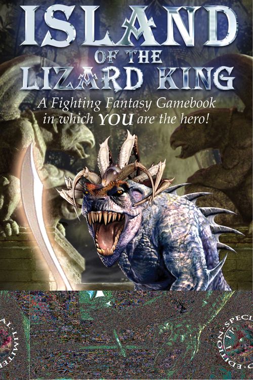 Cover Art for 9781840464917, FF 17: Island of the Lizard King by Ian Livingstone