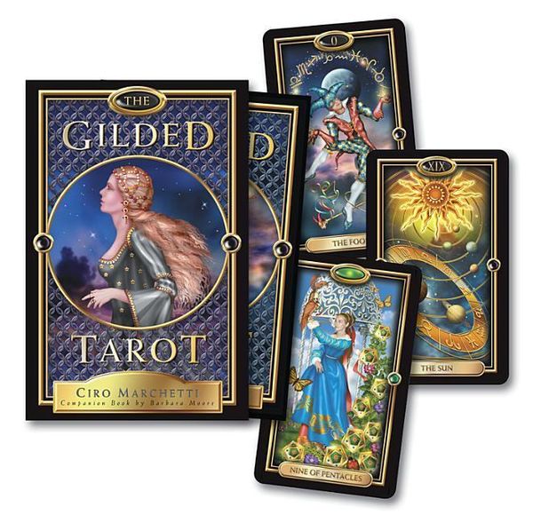 Cover Art for 9780738705200, The Gilded Tarot by Ciro Marchetti