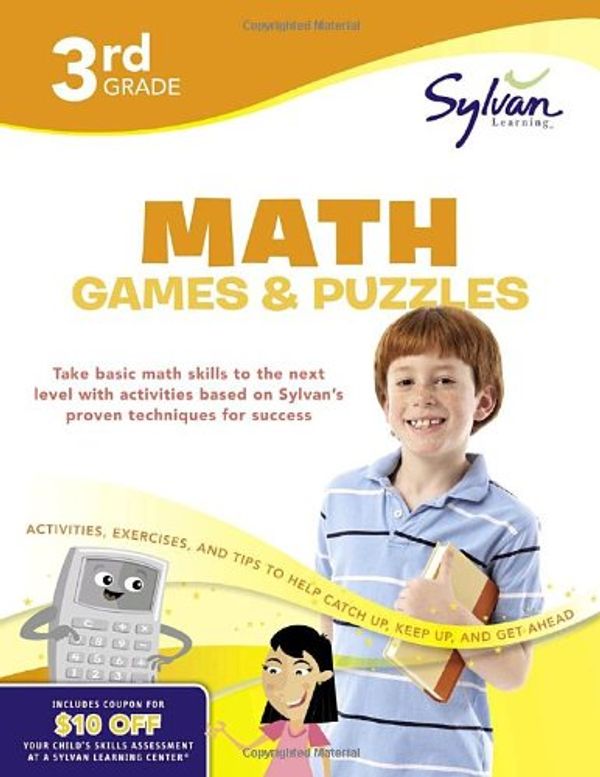 Cover Art for 9780375430404, Third Grade Math Games and Puzzles (Sylvan Workbooks) by Sylvan Learning