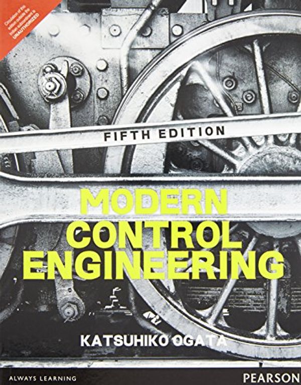 Cover Art for 9789332550162, Modern Control Engineering by Ogata