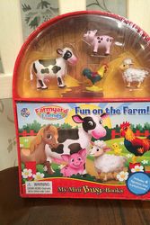 Cover Art for 9782764331453, My Mini Busy Books - Fun on the Farm!Includes 4 figurines and a playboard! by Phidal Publishing Inc.
