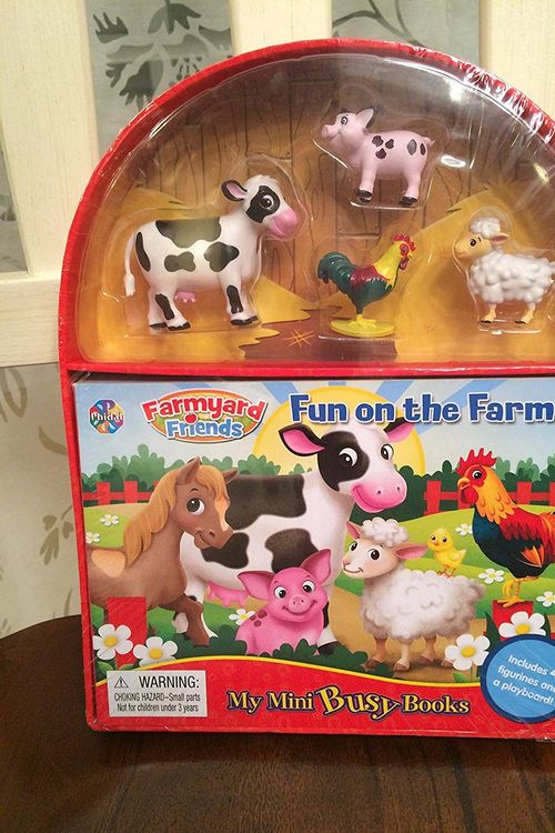 Cover Art for 9782764331453, My Mini Busy Books - Fun on the Farm!Includes 4 figurines and a playboard! by Phidal Publishing Inc.