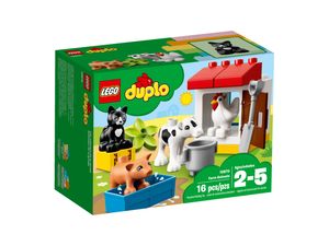 Cover Art for 5702016111965, Farm Animals Set 10870 by LEGO